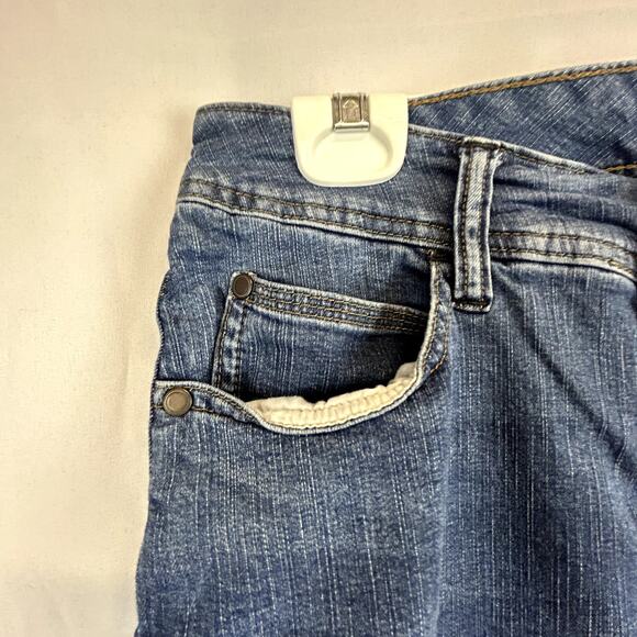 LEE Slender Secret Blue Jeans Size 10M Denim Bangladesh Lower on waist - Picture 15 of 16